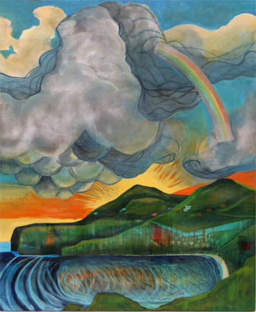 Island Cove by artist Melissa Wen Mitchell-Kotzev